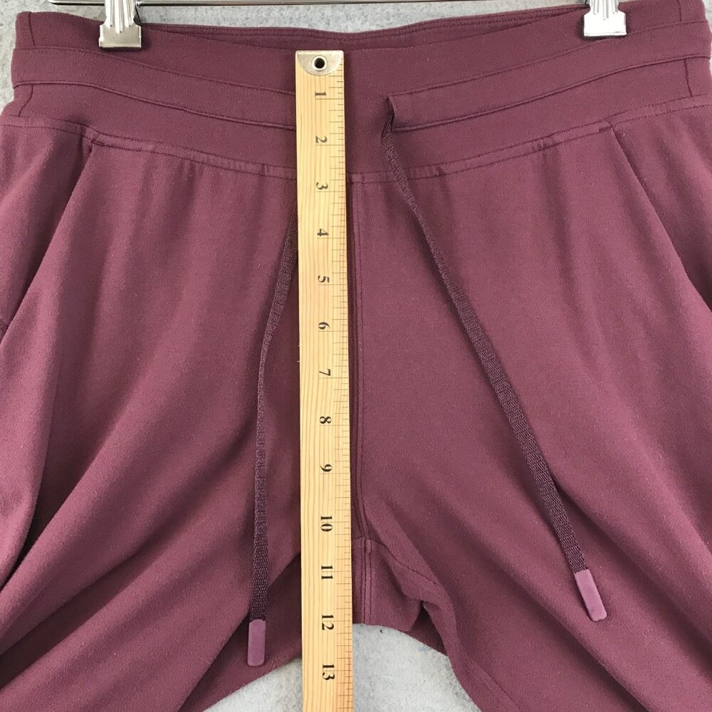 Lululemon Scuba High Rise Jogger Size 8 maroon - Picture 6 of 9